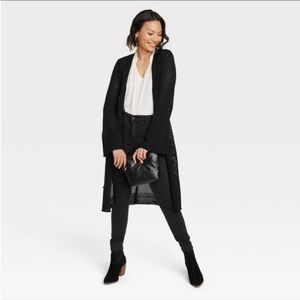 Knox Rose Pointelle Duster Cardigan